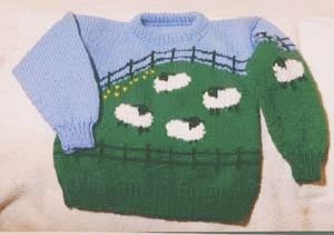 Sheep Sweater Front
